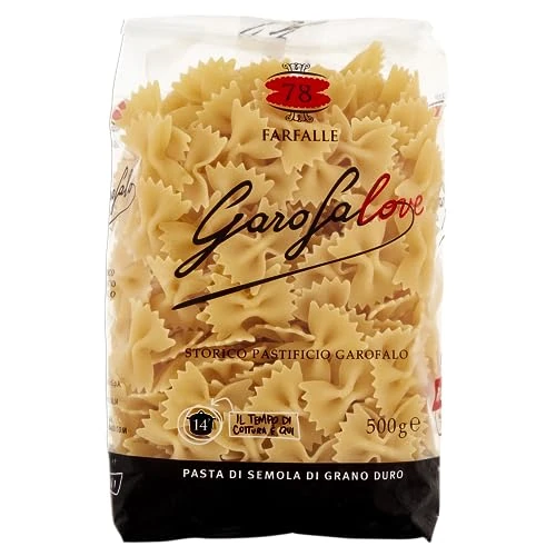 Offerta a tempo: Garofalo Pasta Farfalle, 500g - 40% da 1.41 € a 0.84 €