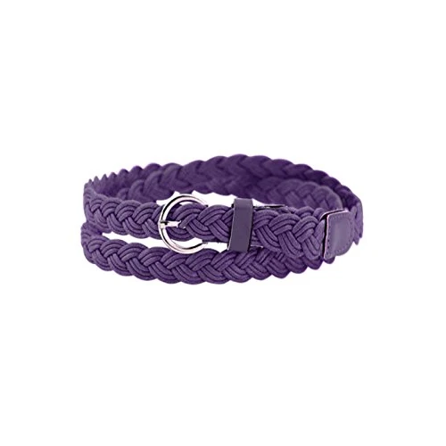 Offerta a tempo: sourcing map Regolabile donna unica fibbia Pin intrecciato bianco cinghia Viola Vita: 26-33 - 0.00% da 24.73 € a 24.73 €