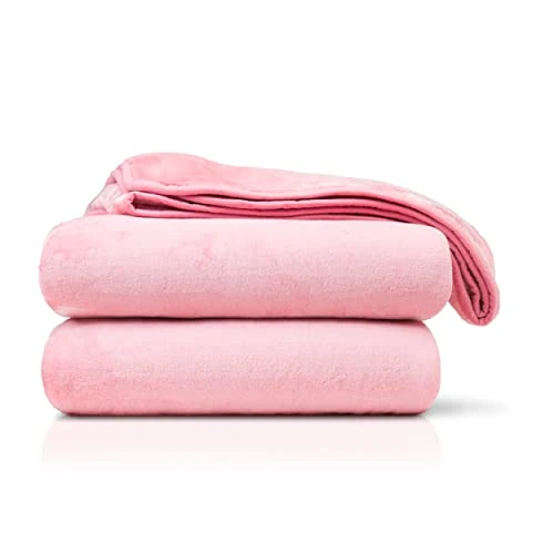 Limited-time offer: Amago - Cuddly Blanket, Cashmere Feel, 130 x 170 cm - Dusty Pink from 33.78 GBP to 33.78 GBP (save 0%)