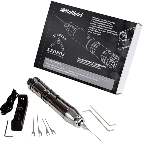 Tijdelijke aanbieding: Multipick Kronos – de elektrische lockpick voor iedereen – kwaliteit - gemaakt in Duitsland van 269.90 € naar 269.90 € (0.00% korting)