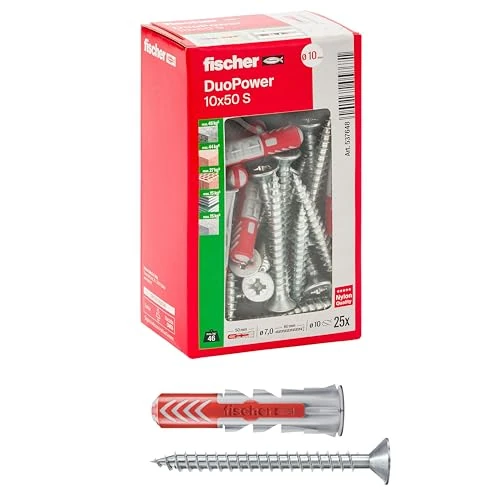 Tijdelijke aanbieding: Fischer Tas. Nylon DUOPOWER 10S met schroef van 18.68 € naar 18.68 € (0.00% korting)
