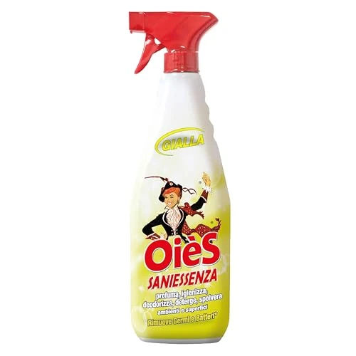 Offerta a tempo: OièS Saniessenza Detergente Profumato 750 ml - Gialla (1 Unità) - 50% da 9.99 € a 4.99 €