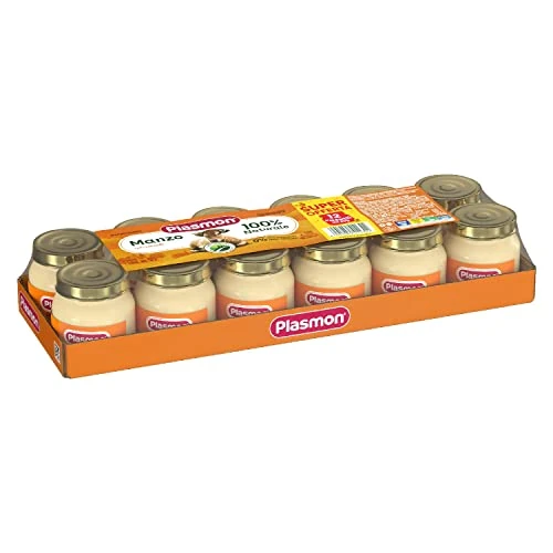 Offerta a tempo: Plasmon Omogeneizzato Manzo 12x80g — 33% da 13,96 € a 9,39 €
