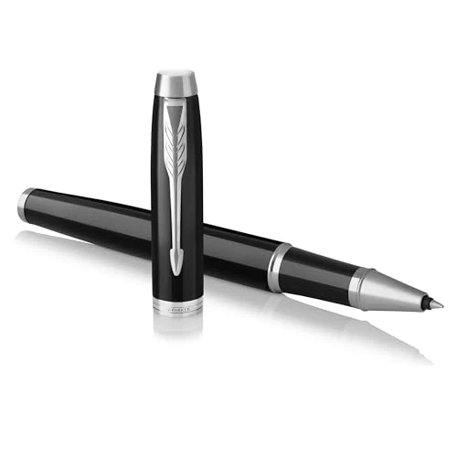 Zeitlich begrenztes Angebot: Parker IM Tintenroller | schwarze Lackierung mit Chromzierteilen | feine Spitze | Schwarz | Geschenkbox von 36.60 € auf 27.29 € (25% Rabatt)