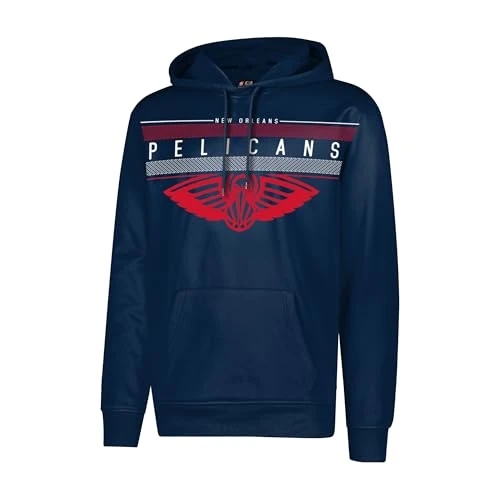 Offerta a tempo: Ultra Game NBA Official Super Soft Midtown Hoodie Pullover Sweatshirt Felpa con Cappuccio da Uomo in Pile, Colore della Squadra, M - 0.00% da 31.68 € a 31.68 €