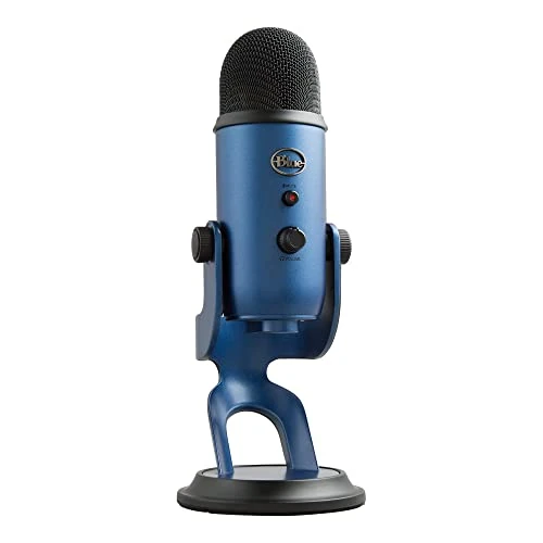 Offerta a tempo: Blue Yeti Microfono USB per Registrazione, Streaming — 21% da 139,99 € a 109,99 €