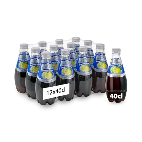 Offerta a tempo: San Benedetto, Passione Italiana Chinotto, 12x400 ml, Bevanda Analcolica Tradizionale, Gusto Fresco e Frizzante, Perfetto per Ogni Occasione - 35% da 7.56 € a 4.92 €