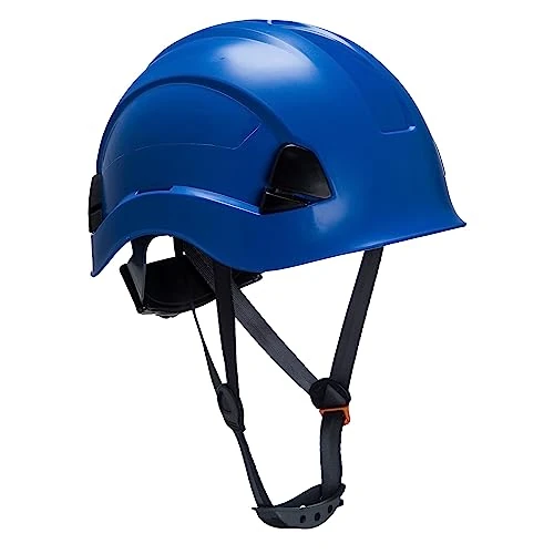 Offerta a tempo: Portwest PS53 Casco di Sicurezza Leggero per Lavori in Altezza, Blu Reale - 43% da 33.94 € a 19.47 €