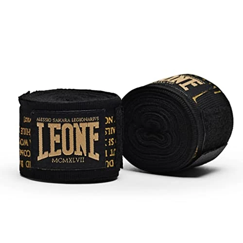 Offerta a tempo: LEONE 1947, Bendaggi, Unisex – Adulto, Nero, 3.5, AB705 - 50% da 9.90 € a 4.99 €