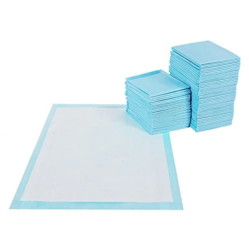 Offerta a tempo: Feandrea Tappetini per Addestramento di Cani, Tappetini Assorbenti per Cuccioli, 5 Strati a Prova di Perdite, Superficie ad Asciugatura Rapida, L 90 x 60 cm, Pacco da 100 Pezzi, Blu e Bianco PTD90B - 25% da 49.99 € a 37.59 €