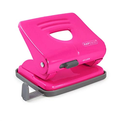 Limited-time offer: Rapesco 1360 825 2-Hole Metal Punch, 25 Sheet Capacity, Hot Pink from 15.09 GBP to 15.09 GBP (save 0%)