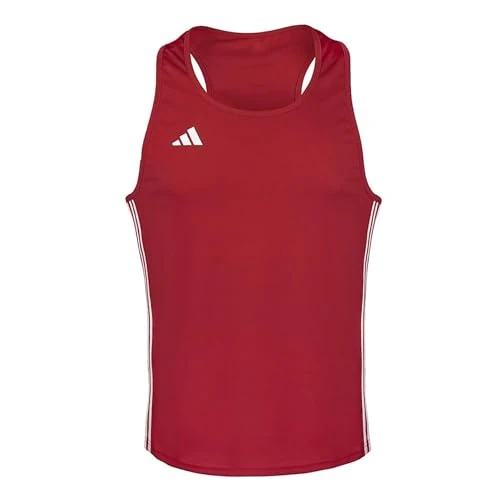 Zeitlich begrenztes Angebot: adidas Herren Herren Base Punch Unterhemd Rot Gr e L, Rot, L EU von 32.50 € auf 29.99 € (8% Rabatt)