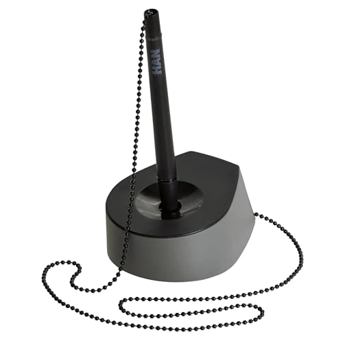 Tijdelijke aanbieding: HAN 1x Balpenhouder SALSA zwart/donkergrijs metalen ketting van 8.99 € naar 8.49 € (6% korting)