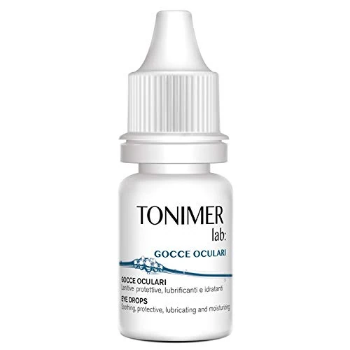Tonimer Lab Gocce Oculari 10 ml – Lenitive, Protettive e Rinfrescanti – Sollievo da Irritazione e Arrossamento – Con Sodio Ialuronato, Acque distillate e Acqua di Mare