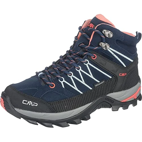 Offre limitee: CMP Rigel Mid, Chaussures de Randonnée Hautes femme, (B.Blue-Giada-Peach 92ad), 38 EU de 99.95 EUR a 57.39 EUR (economie 43%)