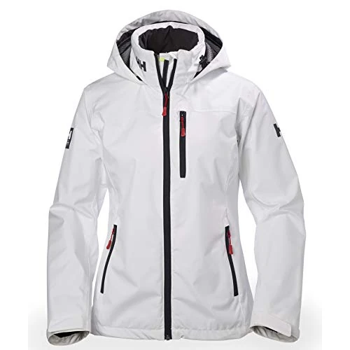 Offerta a tempo: Helly Hansen Femmes Veste à capuche mi-mollet W Crew, Blanc, M - 0.00% da 215.00 € a 215.00 €
