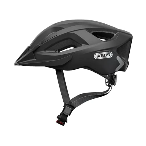ABUS Casque de Ville Aduro 2.0 - Casque de vélo Polyvalent avec lumière - au Design Sportif pour la Circulation en Ville - pour Femmes et Hommes