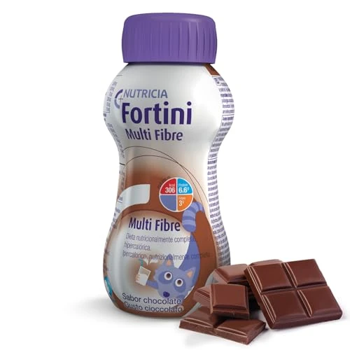 Offerta a tempo: NUTRICIA FORTINI Multifibre, Alimento Ipercalorico, Cioccolato, 200ml - 20% da 5.09 € a 4.06 €