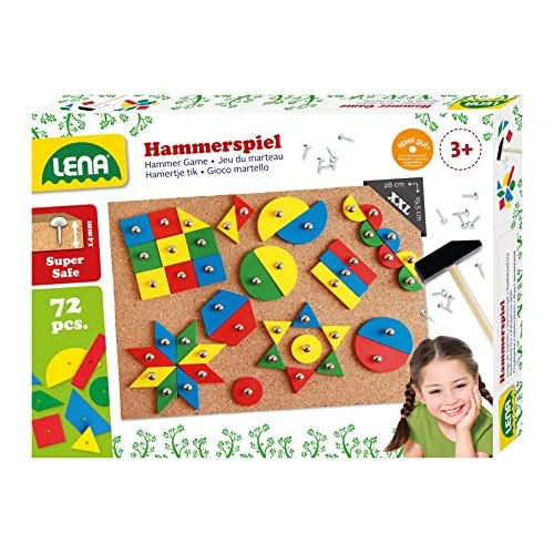 Offerta a tempo: LENA - Standard Base Piatto 72-Pezzo Impostare per 3+ Anno Figli, Multicolore - 30% da 19.99 € a 13.99 €
