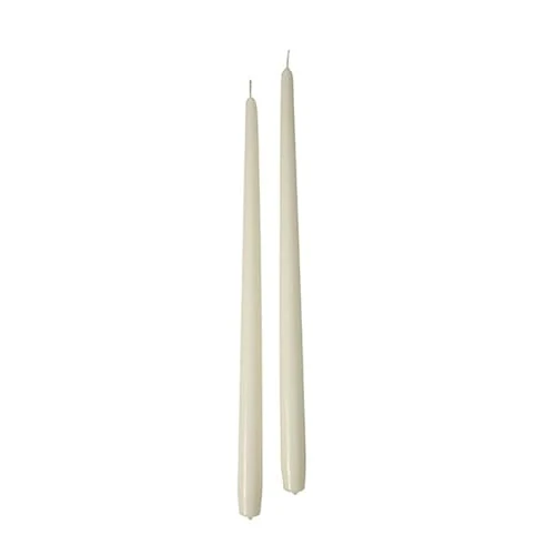 Offerta a tempo: Cereria Di Giorgio - 6 Candele Coniche - Ø 2,2 cm h. 40 cm - Bianco Cloud - 0.00% da 10.99 € a 10.99 €