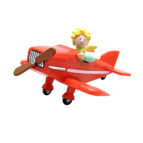Offerta a tempo: Plastoy Il Piccolo Principe Figurina Il Piccolo Principe nel suo aeroplano - Resina - 5 cm - 44% da 14.14 € a 7.90 €