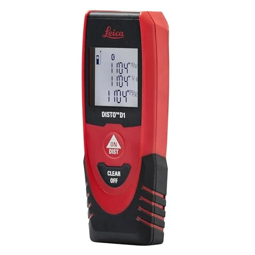 Beperkte aanbieding: Leica DISTO D1 – Eenvoudige laserafstandsmeter met Bluetooth voor apps van 100.83 EUR naar 100.83 EUR (besparing 0%)