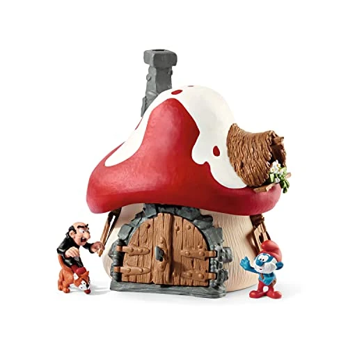 Offerta a tempo: Schleich - La casa dei Puffi con 2 personaggi - 20803 — 38% da 54,48 € a 34,00 €