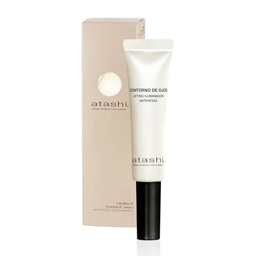 Tijdelijke aanbieding: Atashi | Stevigheid & Glans | Lifting Oogcontour Anti‑Vermoeidheid | Vermindert Wallen & Donkere Kringen | Verfrist en Verheldert de Blik | Met Haloxyl & “Soft Focus”-Microsferen | 15 ml van 45.38 € naar 45.38 € (0.00% korting)