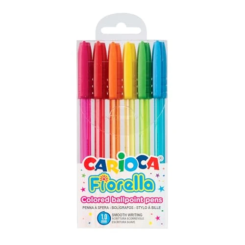 Oferta limitada: Carioca Bolígrafos del Gel surtidos | Caja de 6 Bolígrafos de Gel Fiorella colores Surtidos | Para el Colegio, Universidad y Oficina | Punta de Ø 0,1 mm | 6 piezas de 2.99 € a 2.99 € (ahorro 0.00%)