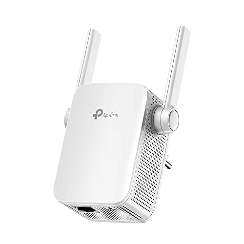 TP-Link RE305 - Repetidor WiFi AC1200, Doble Banda 5 GHz y 2.4 GHz, Amplificador y Extensor, Modo Ap, WPS Botón, Puerto Ethernet, Color Blanco