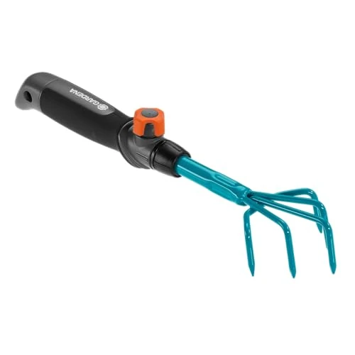 Oferta ograniczona: Gardena combisystem pazurki do kwiatów: 5-zębowe pazurki do spulchniania gleby na grządkach i w kwietnikach, szerokość robocza 7 cm, ergonomiczna rękojeść, zabezpieczenie przed korozją (8923-20) z 39.53 PLN na 39.53 PLN (zniżka 0%)