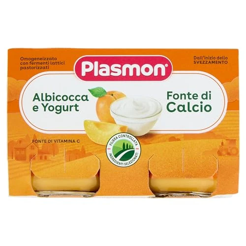Offerta a tempo: Plasmon Omogeneizzato Albicocca e Yogurt 24 x 120g — 20% da 23,88 € a 19,09 €