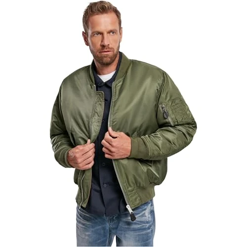 Offre limitée : Brandit Homme MA-1 Veste, Veste Bomber Veste D'Aviateur Blouson de 57.95 EUR à 57.95 EUR (remise 0%)