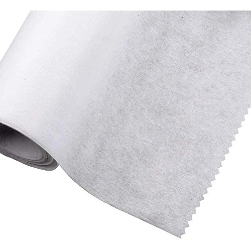 Limited-time offer: Iron On Interfacing - Light Fusible Interfacing 75cm x 2m White Non-Woven from 7.99 £ to 6.50 £ (save 19%)
