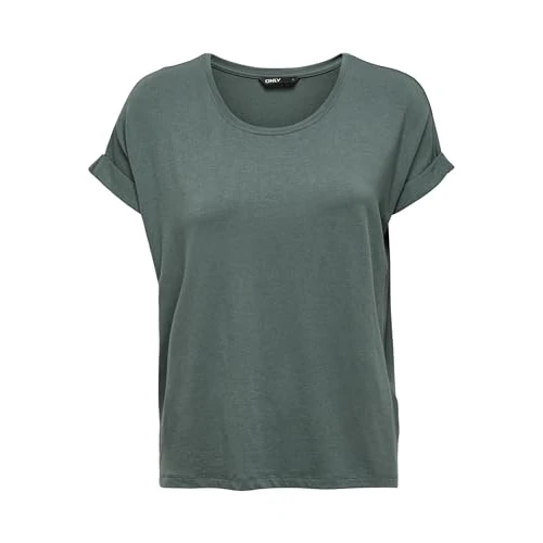 Oferta limitada: Only Onlmoster S/S O-neck Top Noos Jrs Camiseta, Verde (Balsam Green), M para Mujer de 16.99 € a 11.80 € (ahorro 31%)