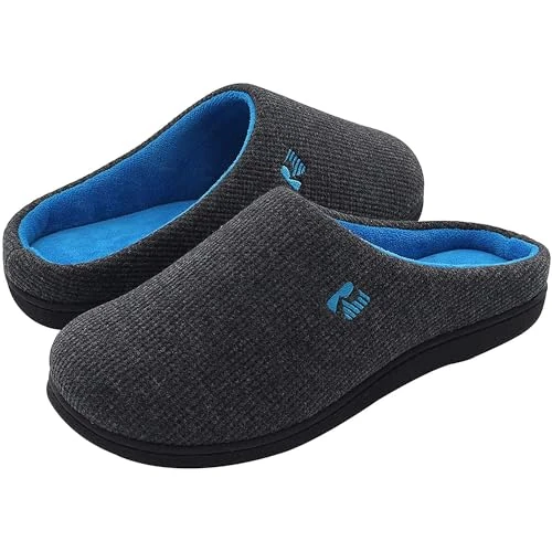 Offerta a tempo: RockDove Bicolore Pantofola da Uomo in Memory Foam, 44/45 EU — 37% da 30,00 € a 18,98 €