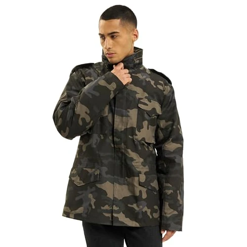 Offerta a tempo: Brandit M65 Classic Jacket, Uomo, Darkcamo, S - 47% da 89.90 € a 47.99 €