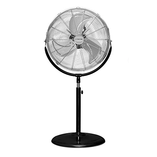 Offerta a tempo: TROTEC Ventilatore a piantana TVM 18 S – grande, 100w, angolo di inclinazione 110°, 3 livelli, Ø 45 cm, metallo - 0.00% da 99.99 € a 99.99 €