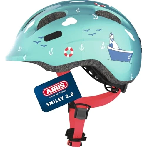 ABUS Casco Infantil Smiley 2.0 - Casco de Bicicleta Robusto para niñas y niños