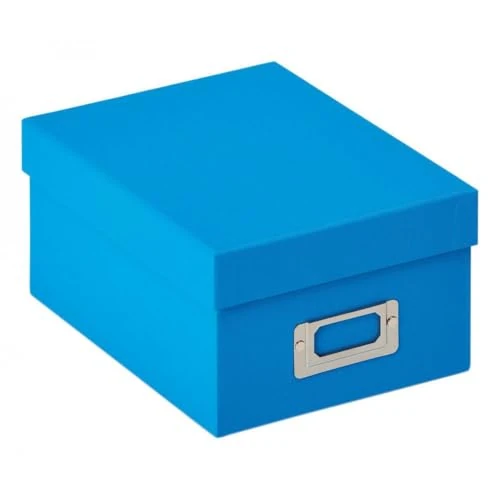 Offerta a tempo: walther design scatole portaoggetti Blu Oceano 10 x 15 cm Fun FB-115-U - 35% da 17.79 € a 11.49 €