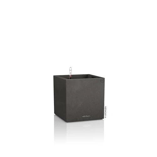 Offerta a tempo: LECHUZA CANTO Stone 30 low grafite nero 13702 - 43% da 64.99 € a 36.97 €