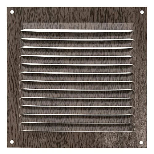 Limited-time offer: Amig - Square Premium Aluminium Grille 6x6"|Air Vent Cover | for Wall, Sidewall and Ceiling | 5,9x5,9 Inch | 150 x 150 mm | Brown from $32.85 to $32.85 (save 0.00%)