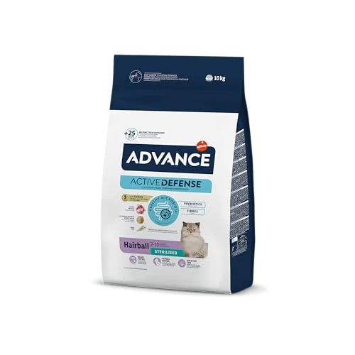Offre limitée : Advance - Advance Cat Sterilized Hairball - 889 - 10 Kg. de 60.49 EUR à 51.39 EUR (remise 15%)