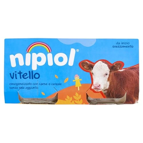 Offerta a tempo: Nipiol Omogeneizzato Vitello 2x80g (12 Confezioni) — 20% da 26,28 € a 20,98 €