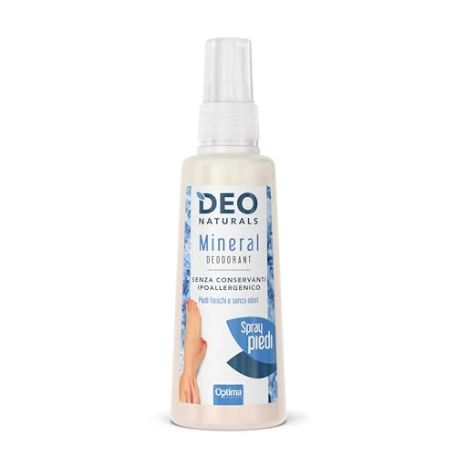 Offerta a tempo: Spray Piedi, deodorante spray per i piedi 100 ml Deo Naturals previene la formazione del cattivo odore, rinfresca la pelle, dona una sensazione di freschezza, piedi freschi - 38% da 10.90 € a 6.76 €