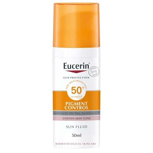 Tijdelijke aanbieding: Eucerin Sun Fluid Pigment Control Spf50+, 50 Ml van 23.11 EUR naar 17.49 EUR (korting 24%)