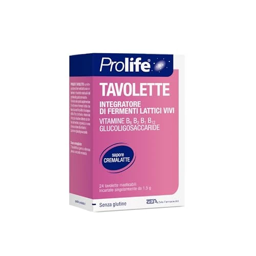 Offerta a tempo: Prolife - Tavolette Probiotici per Bambini, Promuove la Regolarità Intestinale — 12% da 5,16 € a 4,56 €