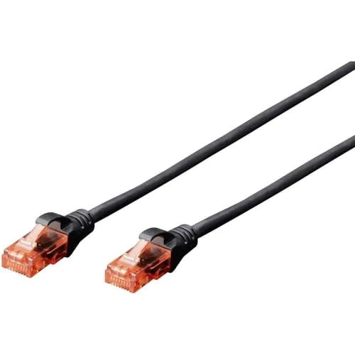 Oferta limitada: DIGITUS Cable LAN Cat 6 - 0,25m - Cable de red RJ45 - UTP sin apantallar - Compatible con Cat-6A y Cat-5e - Negro de 7.72 € a 7.72 € (ahorro 0.00%)
