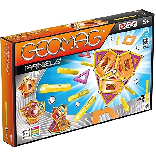 Offre limitée : Geomag Panels 114 Pièces Jeu de Construction magnétique pour Enfants, Cadeau pour garçons et Filles de 5 6 7 8 9 10 11 12 13 Ans, constructions magnétiques, Jeux pour Enfants de 36.09 EUR à 30.68 EUR (remise 15%)