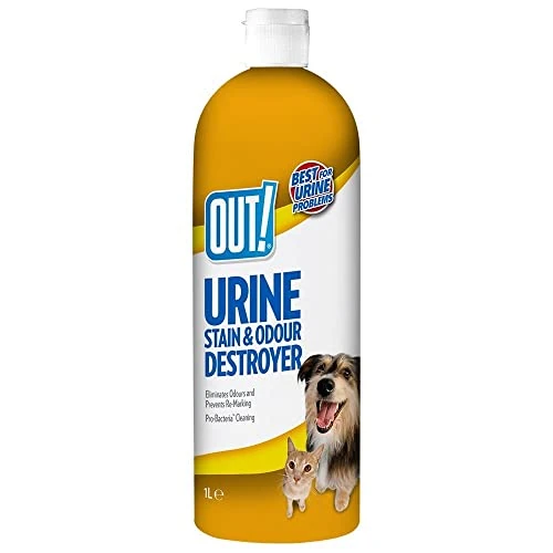 Oferta ograniczona: Out! Pet Care Środek do Czyszczenia i Usuwania Zapachów Zwierzęcych, 1 l z 38.68 EUR na 38.68 EUR (znizka 0%)